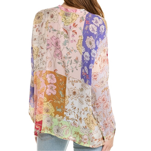 Johnny Was Cosmo Lauren Button-Down Shirt - Picture 4 of 11